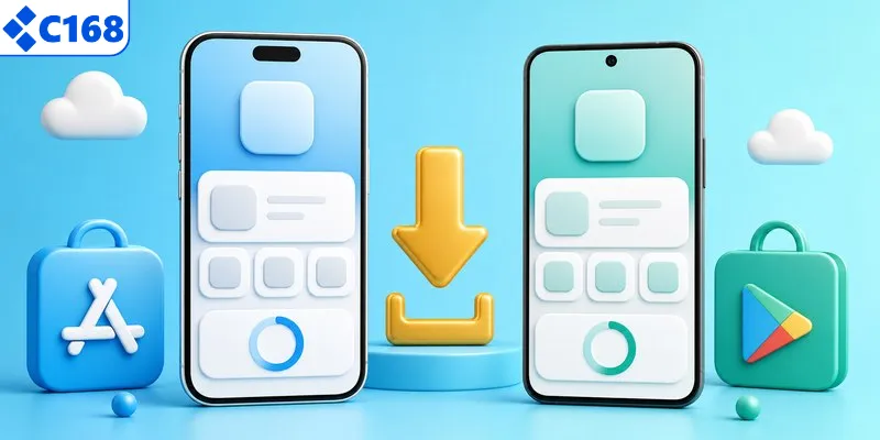 Cách tải app C168 cho iOS và Android đơn giản