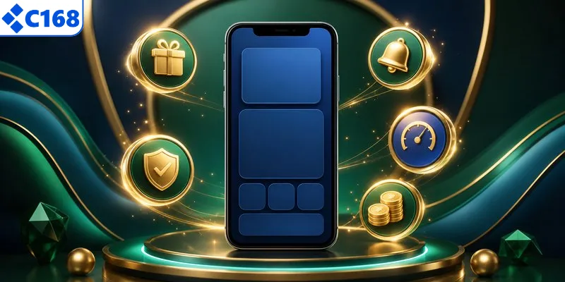 Tiện ích độc quyền khi tải app C168 về máy