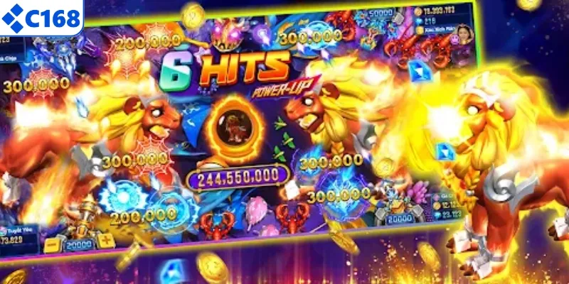 Top tựa game jackpot bắn cá nổi bật tại C168