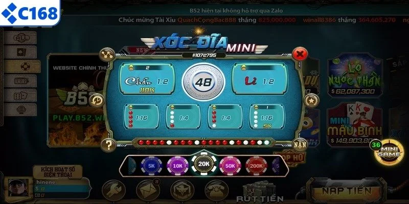 Tổng quan về game bài xóc đĩa